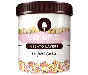 Talenti Confetti Cookie Gelato Layers