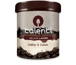 Talenti Cookies & Cream Gelato Layers