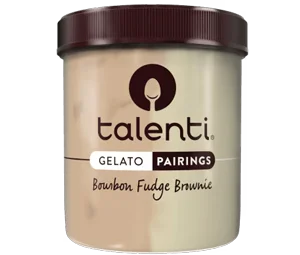 Talenti Bourbon Fudge Brownie Pairings