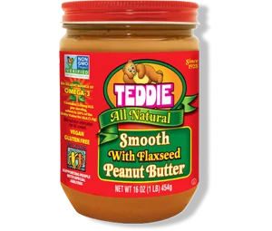 Teddie All Natural Peanut Butter With Flaxseed