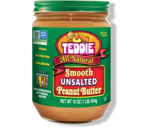 Teddie Unsalted All Natural Peanut Butter