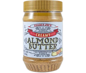 Trader Joes Creamy Almond Butter Salted