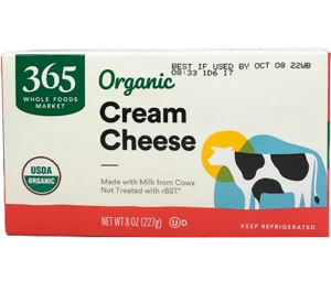 365 Organic Cream Cheese