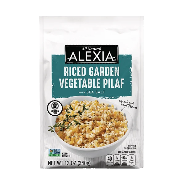 Alexia Foods Riced Vegetable Pilaf With Sea Salt