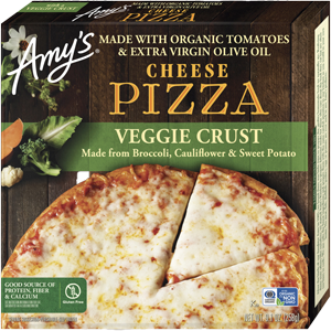 Amy's Kitchen Cheese Veggie Crust Pizza
