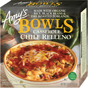 Amy's Kitchen Chile Relleno Casserole Bowl