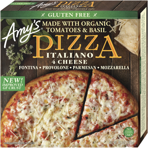 Amy's Kitchen Gluten Free Italiano 4 Cheese Pizza