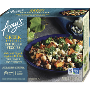 Amy's Kitchen Greek Inspired Red Rice & Veggies