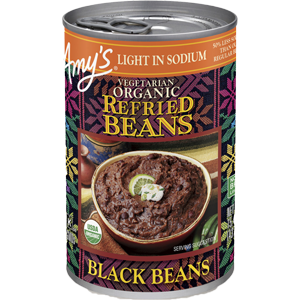 Amy's Kitchen Organic Vegetarian Refried Black Beans