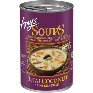 Amy's Kitchen Thai Coconut Soup - Tom Kha Phak