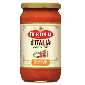 Bertolli D’Italia Creamy Rosa Sauce