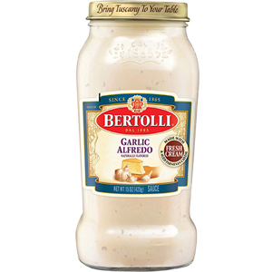 Bertolli Garlic Alfredo with Aged Parmesan Cheese Sauce