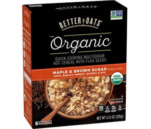 Better Oats Organic Maple & Brown Sugar