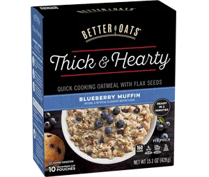 Better Oats Thick & Hearty Blueberry Muffin