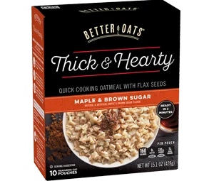 Better Oats Thick & Hearty Maple & Brown Sugar
