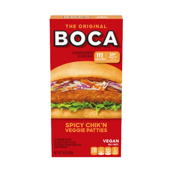 Boca Burger Spicy Chik'n Veggie Patties
