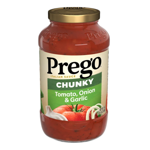 Prego Chunky Tomato with Garlic and Onion Pasta Sauce
