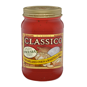 Classico  Caramelized Onion & Roasted Garlic Pasta Sauce
