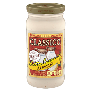 Classico  Extra Creamy Alfredo Pasta Sauce