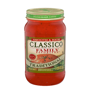 Classico  Family Favorites Traditional Smooth & Rich Pasta Sauce