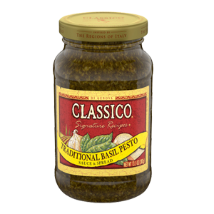 Classico  Signature Recipes Traditional Basil Pesto Sauce & Spread