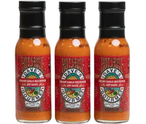 Dave's Gourmet Creamy Garlic Red Pepper Sauce