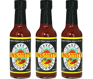 Dave's Gourmet Insanity Sauce - As seen on Hot Ones Season 1