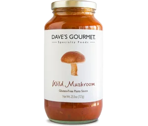 Dave's Gourmet Wild Mushroom Pasta Sauce