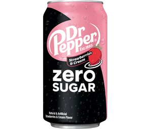 Dr. Pepper Strawberries & Cream Zero Sugar