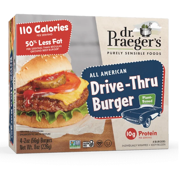 Dr. Praeger's All American Drive-Thru Burger