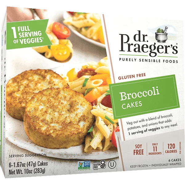 Dr. Praeger's Broccoli Cakes