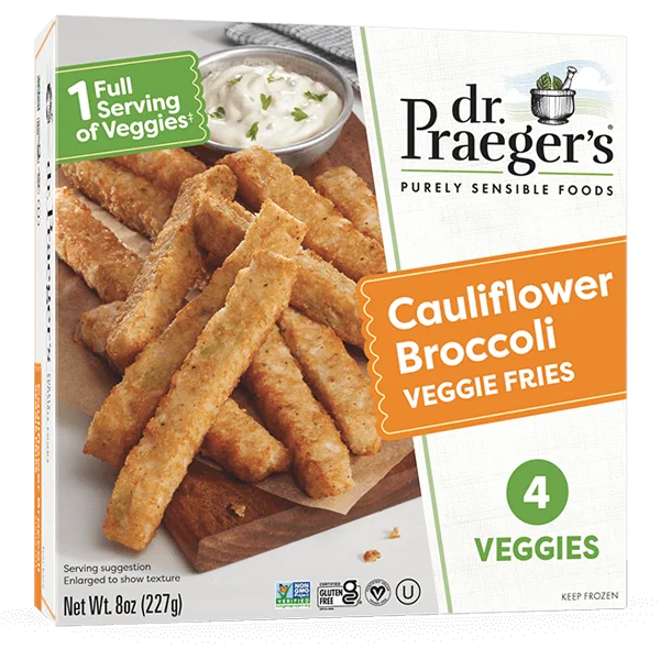Dr. Praeger's Cauliflower Broccoli Veggie Fries