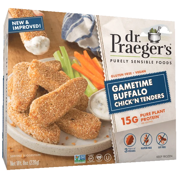 Dr. Praeger's Gametime Buffalo Chick'n Tenders