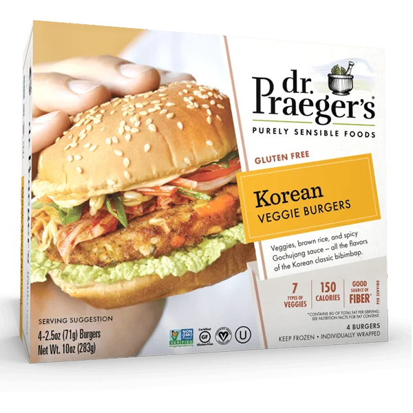 Dr. Praeger's Korean Veggie Burgers