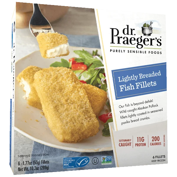 Dr. Praeger's Lightly Breaded Fish Fillets