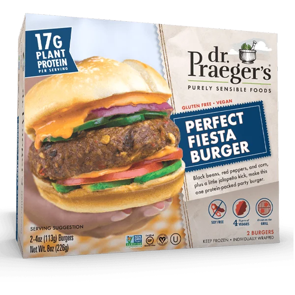 Dr. Praeger's Perfect Fiesta Burger