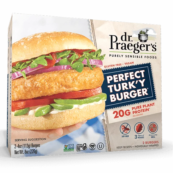 Dr. Praeger's Perfect Turk'y Burger