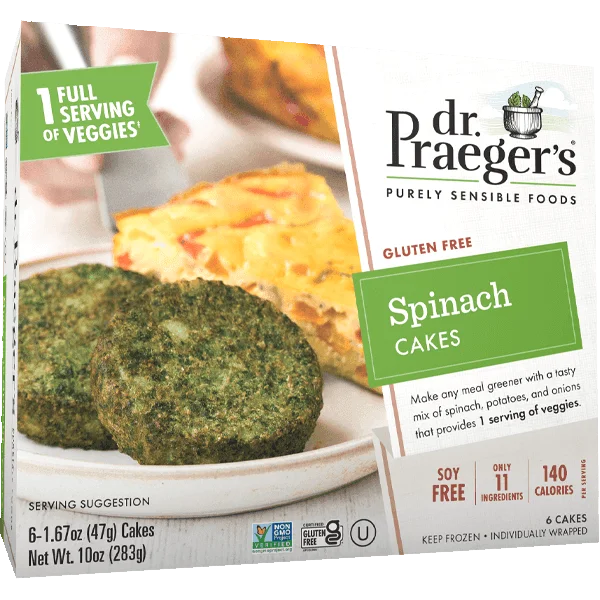 Dr. Praeger's Spinach Cakes