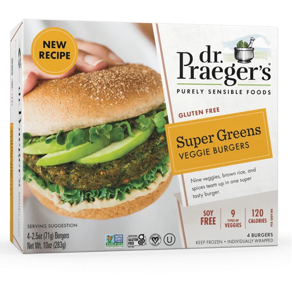 Dr. Praeger's Super Greens Veggie Burgers