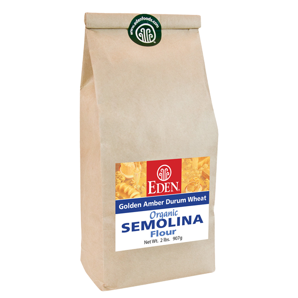 Eden Foods Golden Amber Durum Wheat Semolina Flour