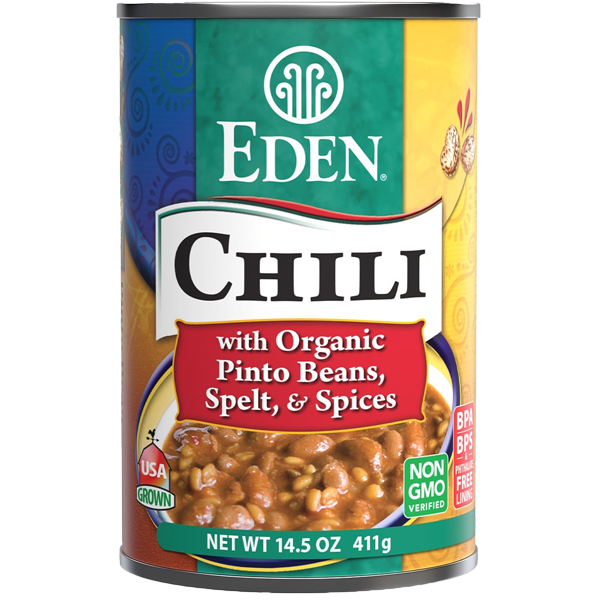 Eden Foods Pinto Bean & Spelt Chili