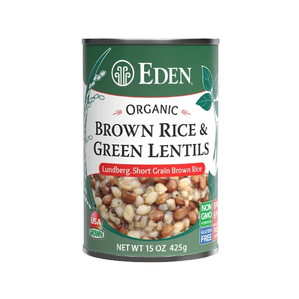 Eden Foods Brown Rice & Lentils