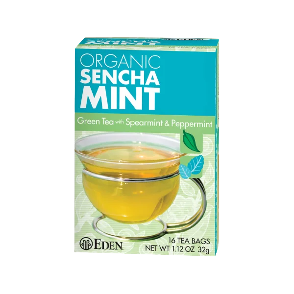 Eden Foods Sencha Mint Green Tea