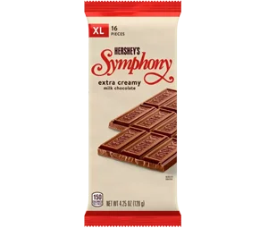 Hersheys SYMPHONY Milk Chocolate XL Candy Bar