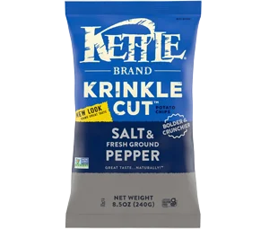 Kettle Krinkle Cut™ Salt & Fresh Ground Pepper