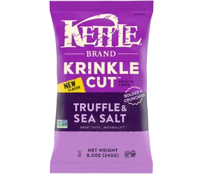 Kettle Krinkle Cut™ Truffle + Sea Salt
