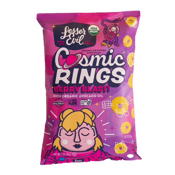 Lesser Evil Cosmic Rings Berry Blast