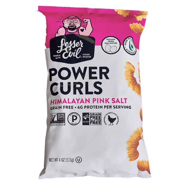 Lesser Evil Power Curls Himalayan Pink Salt