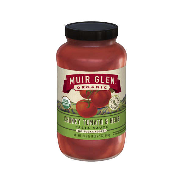 Muir Glen Chunky Tomato & Herb Pasta Sauce