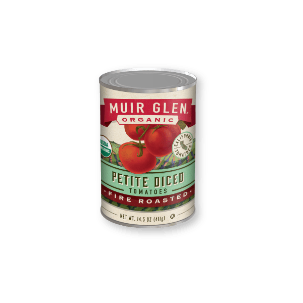 Muir Glen Fire Roasted Petite Diced Tomatoes